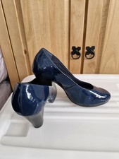 Clarks navy patent for sale  HEREFORD