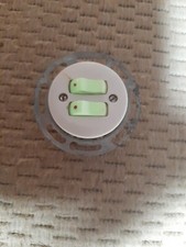 Retro rund weiß gebraucht kaufen  Perl