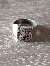 Bague argent blason d'occasion  Quimper