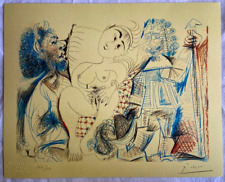 Litografía Pablo Picasso Certificado de Autenticidad Original Firmado Numerado Limitado segunda mano  Embacar hacia Mexico
