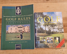 Illustrated golf rules for sale  DARLINGTON