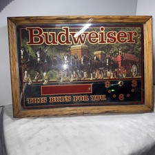 Vintage 1980 budweiser for sale  Garden Grove