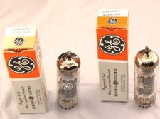 Tubos amplificadores de áudio 2 Gm testados NOS GE vintage 6GW8/ECL86 fabricados na Alemanha, usado comprar usado  Enviando para Brazil