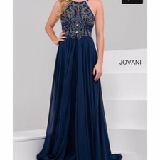Jovani navy blue for sale  West Palm Beach