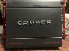 CRUNCH PX2000.1D Px Series 2000w Amplificador clase D Para piezas o no funciona segunda mano  Embacar hacia Mexico
