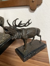 Antik bronze hirsch gebraucht kaufen  Erkrath