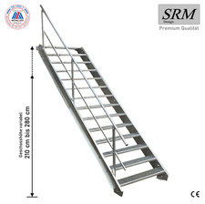 Stufen stahltreppe breite gebraucht kaufen  Hamminkeln