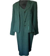 Antigo Vestido Positive Attitude Maxi e Blazer Jaqueta com Ombro Conjunto de 2 Peças Fabricado nos EUA comprar usado  Enviando para Brazil