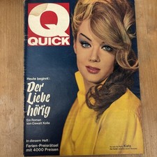 Quick zeitschrift 1961 gebraucht kaufen  Traitsching