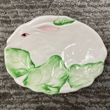 1 prato de lanche vintage Páscoa Primavera petisco Haldon Group coelho repolho 1987 Japão comprar usado  Enviando para Brazil