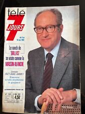 Télé jours 1982 d'occasion  Le Creusot