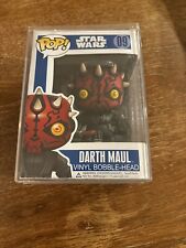 STAR WARS 2011 PRIMERA VERSIÓN ABOVEDADA FUENTE GRANDE CAJA AZUL DARTH MAUL #09 FUNKO! segunda mano  Embacar hacia Argentina