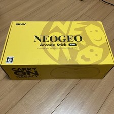 NEOGEO Arcade Stick Pro console branco controle SNK jogos embutidos na caixa Japão comprar usado  Enviando para Brazil