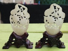 Paire sculptures traditionnell d'occasion  Reims