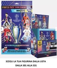 TOPPS STICKERS CHAMPIONS LEAGUE SEASON 2024/2025 501/531 SCEGLI DALLA LISTA segunda mano  Embacar hacia Argentina