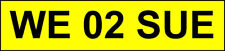 Sue private registration for sale  MANCHESTER