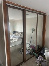 Wardrobe door walnut for sale  WEDNESBURY