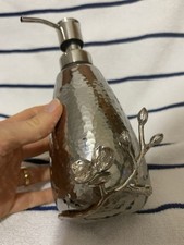 Dispensador de sabonete martelado MICHAEL ARAM tom prata metal  comprar usado  Enviando para Brazil