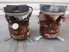 Vintage Coleman Peak 1 Fogão de Acampamento Modelo 400 lote de 2/código de data 8/81 e 6/82 comprar usado  Enviando para Brazil