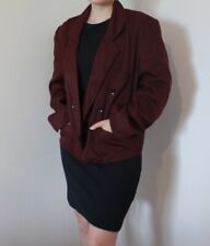 Vintage blazer weinrot gebraucht kaufen  Dresden