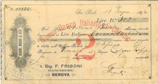 Ricevuta nuovo banco usato  Mantova