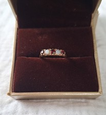 Vintage ruby opal for sale  DURSLEY