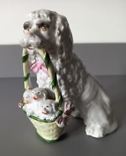 Vintage white poodle for sale  FLEET