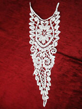Plastron dentelle fuseaux d'occasion  France