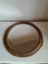 Vintage circular mirror for sale  OTLEY