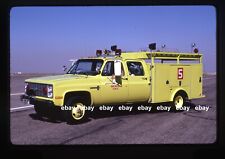 USAF Malmstrom AFB Montana 1984 Chevrolet P10 Fire Apparatus Slide comprar usado  Enviando para Brazil