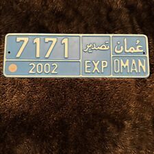 2002 oman license for sale  New York
