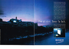 1991 sony advertising d'occasion  Expédié en Belgium