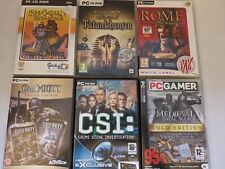Rome: Total War, Call Of Duty, CSI - Coleção de jogos para PC , usado comprar usado  Enviando para Brazil