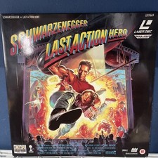 Laserdisc last action for sale  ANTRIM