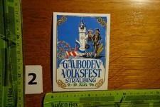 Alter aufkleber reise gebraucht kaufen  Kupferberg