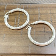 Sterling silver hoop for sale  Klamath Falls