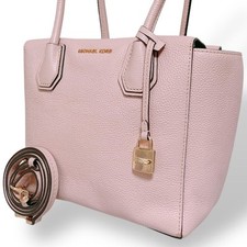 Bolsa de ombro feminina Michael Kors bolsa de mão logotipo 2 vias rosa edição limitada muito boa qualidade rara comprar usado  Enviando para Brazil