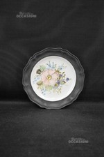 Piatto ceramica peltro usato  Susegana