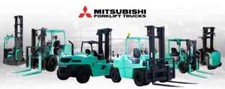 Mitsubishi forklift service for sale  Covert