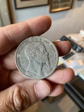 5 Lire 1851 Genova Vittorio Emanuele II Re Di Sardegna comprar usado  Enviando para Brazil
