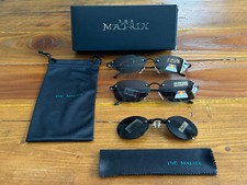 3 PAIRES DE LUNETTES MATRIX :AGENT SMITH + NEO SIMULATOR + MORPHEUS + POCHETTES comprar usado  Enviando para Brazil