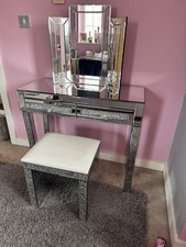 Mirrored dressing table for sale  BASILDON