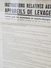 Consignes sécurité appareil d'occasion  Thionville