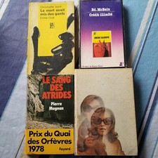 Lot romans policiers d'occasion  Pouyastruc
