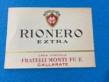 Etichetta rionero extra usato  Varese