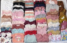 Lote enorme de roupas infantis femininas tamanhos recém-nascido/0-3M/3-6M (79 peças) comprar usado  Enviando para Brazil