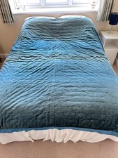 Dorma teal velvet for sale  STAFFORD