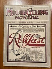 June 1916 motorcycling for sale  Buxton