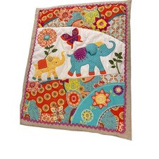 Edredom acolchoado Levtex Baby Zahara colcha elefante berço colorido roupa de cama berçário comprar usado  Enviando para Brazil