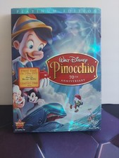 Usado, Pinocchio (DVD, 2009, 2-Disc Set, 70th Anniversary Platinum Edition) WALT DISNEY comprar usado  Enviando para Brazil
